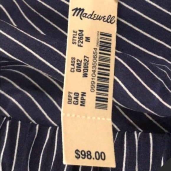 Madewell Silk “Balcony” top - Picture 6 of 6